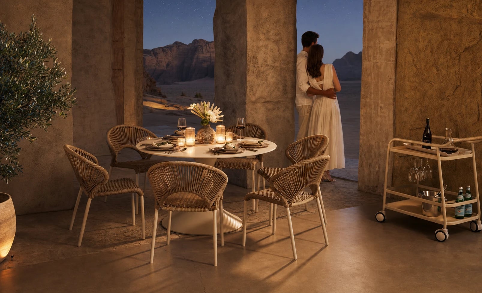 O Jantar — Mesa de Jantar Balena